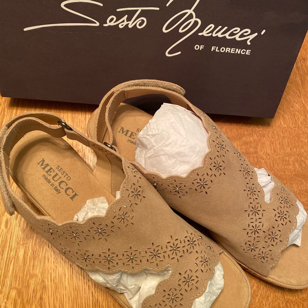 Sesto Meucci women’s sandal size 10 NWT